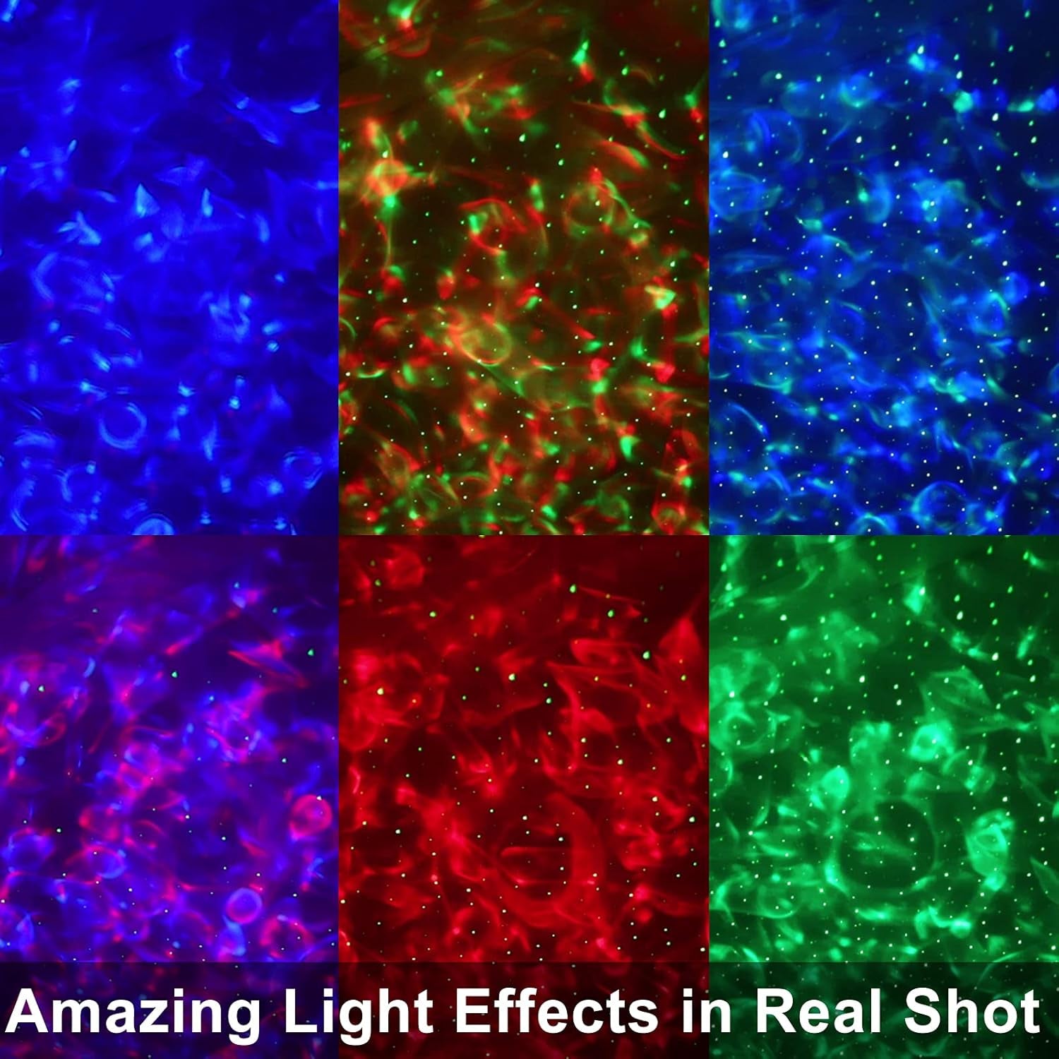 Bluetooth Star Projector Night Light for Kids - Compatible with Alexa & Google, Large Coverage, Ideal Christmas Gift