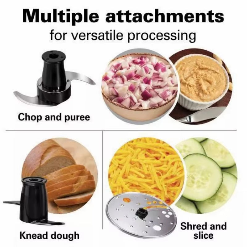 Hamilton Beach 12 Cup Stack and Snap Food Processor - Black - 70727